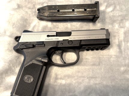 FNP-45 .45 ACP Semi-Automatic Two Tone Pistol