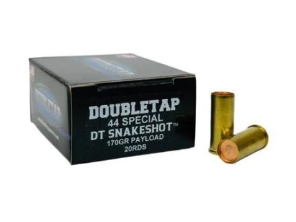 Double Tap DT Snakeshot Handgun Ammunition 44 Spl 70gr #9 1000 fps 20rds