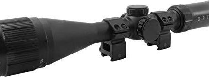 BSA Optix Rifle Scope - 4.5-18x44mm AO Illuminated BDC-8 Reticle Black