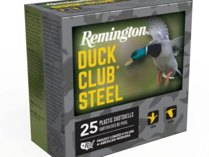 Remington Duck Club Steel Shotshells 12ga 2-3/4" 1-1/8oz 1375 fps #4 25/ct