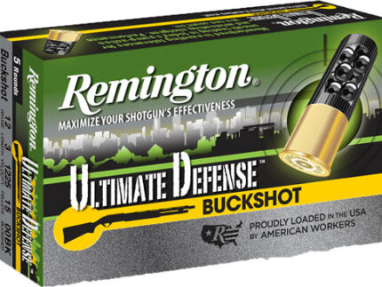 REMINGTON ULTIMATE DEFENSE - 12GA 3" 00 BUCK 5RD 20BX/CS