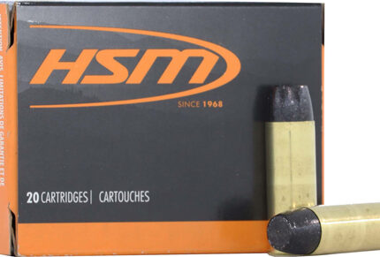 HSM SUBSONIC 500 SW MAG 590GR - HARD CAST LEAD FN 20RD 25BX/CS