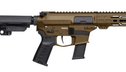 CMMG PISTOL BANSHEE MKG 45ACP - 5" EJECTOR RIP BRACE BRONZE