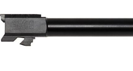 FAXON FITS GLOCK 19 BARREL 9MM - DUTY SERIES NON THREADED BLACK