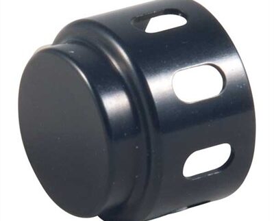 SHOTGUN FOLLOWER FOR MOSSBERG 500, 20 GAUGE, ALUMINUM, BLACK