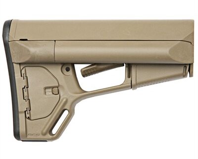 ACS COLLAPSIBLE MIL-SPEC CARBINE STOCK FOR AR-15 FDE