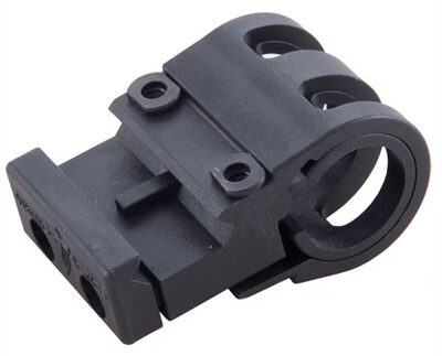 FLASHLIGHT/LASER MOUNT, BLACK