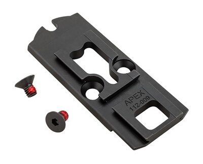 ACRO & MPS OPTIC MOUNT W/PRO SLIDE CUT FOR SIG P320 BLACK