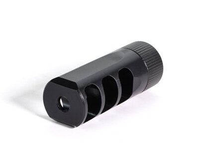 GUNNER 5.56NATO MUZZLOK 3-PORT MUZZLE BRAKE 1/2''-28 THREADS