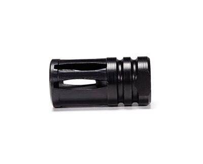 A2 9MM/5.56X45 COMPATIBLE FLASH HIDER 1/2''X28 NITRIDE BLK
