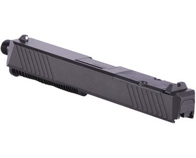 COMPLETE SLIDE ASSEMBLY WITH THREADED BARREL FOR GLOCK 19