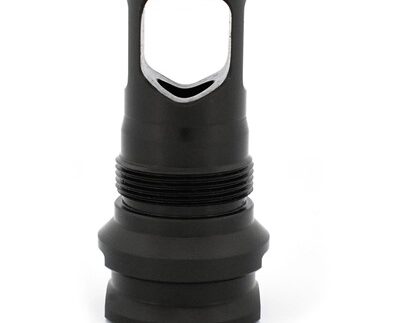 PRS MUZZLE BRAKE 0.375 3/4-20 THREADS SQUARE SHOULDER BLACK