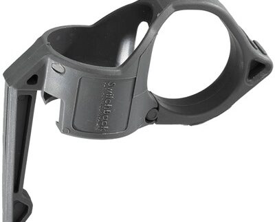 SWITCHBACK2.0 LARGE FLASHLIGHT RING W/POCKET CLIP URBAN GRAY