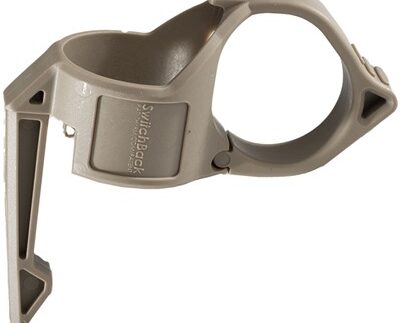 SWITCHBACK DF FLASHLIGHT RING W/POCKET CLIP TAN