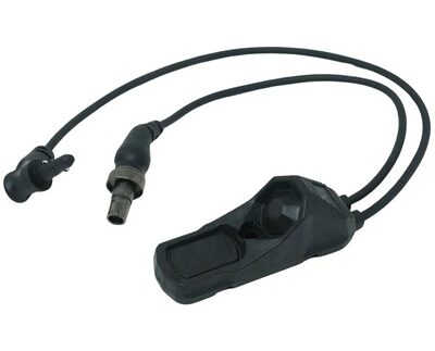 UNITY TACT AXON SWITCH 7'' SUREFIRE/10'' CRANE LASER LEAD BLK