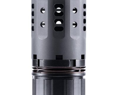 PYRO 2.0 MUZZLE BRAKE W/DA451 KEYMICRO & .45 CAL FRONT CAP