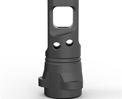 ECHO 9MM SINGLE-PORT MUZZLE BRAKE FOR BREEK-LOK 3QD 1/2X28''