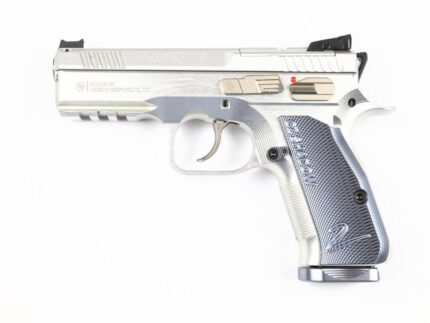 CZ SHADOW II COMPACT INDUSTRIAL SERIES 9MM PISTOL SILVER 4" 2-15RD MAGS