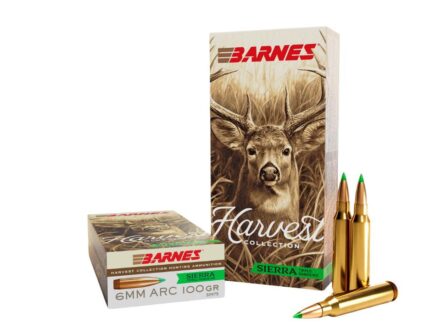 Barnes Harvest Sierra Tipped GameKing Ammunition 6mm ARC 100gr PT 2800 fps 20/ct