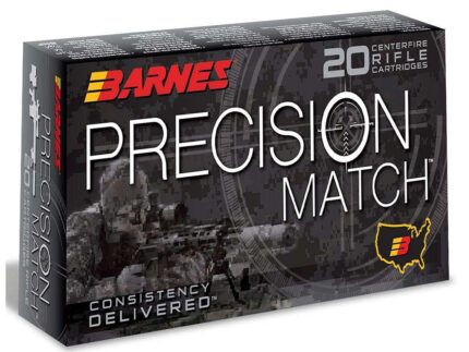Barnes Precision Match OTM Rifle Ammunition 6mm ARC 105gr OTM 2675 fps 20/ct