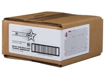 CCI Independence Brass Handgun Ammunition .45 ACP 230 gr. FMJ 830 fps 500/ct (Bulk)