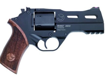 RHINO .357MAG REVOLVER 40 SAR BLK 4IN BBL W/3 MOON CLIPS 6RD