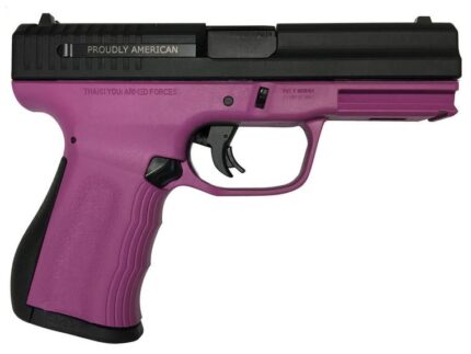 FMK Firearms 9C1G2 FAT Handgun 9mm 14/rd 4" Barrel Pink Rasberry Grip with Black Slide
