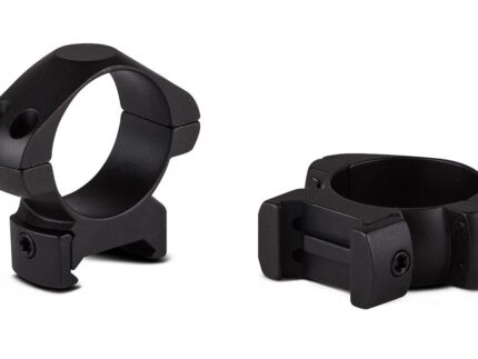 Konus 2-Piece Steel Riflescope Rings 1" Medium - Matte Black