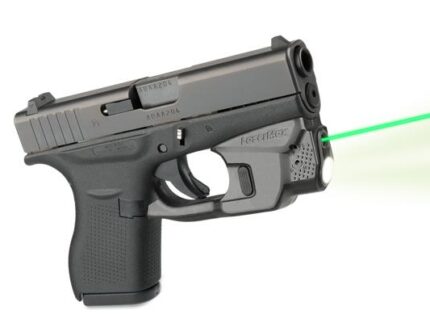 LaserMax CenterFire Light & Laser w/GripSense for Glock 42/43 - Green