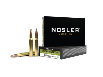 Nosler ETA Rifle Ammunition .30-06 Sprg 180gr ET 2750 fps 20/ct