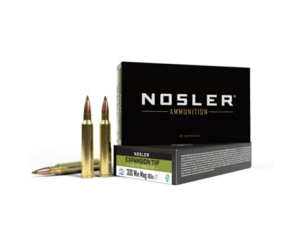 Nosler ETA Rifle Ammunition .300 Win Mag 180gr ET 2950 fps 20/ct