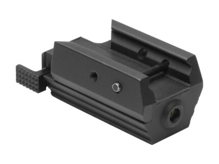 TACTICAL PISTOL RED LASER FOR ACCESSORY RAIL/ALUMINUM