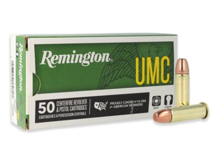 Remington UMC Handgun Ammunition .38 Super+P 130 gr FMJ 1215 fps 50/ct