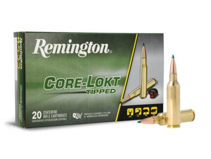 Remington Core-Lokt Tipped Rifle Ammunition 300 WSM 150gr PT 3340 fps 20/ct