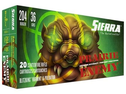 Sierra Ammo 204 Ruger 36 GR BlitzKing 20 rounds