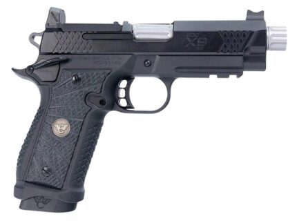 Wilson Combat EDC X9 2.0 Handgun 9mm Luger 18rd Magazine(2) 4" Threaded Barrel Lightrail Armor-Tuff Slide Anodize Frame