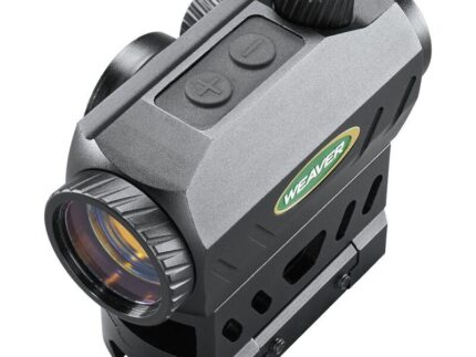 EXCLUSIVE Weaver Classic Series 1x22 Tube Red Dot LED 3 MOA Black