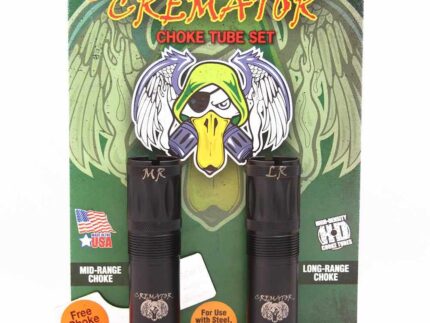 Carlson's Cremator Waterfowl Mid and Long Range Non Ported Choke Tube for 12 ga Beretta/Benelli Mobil 2/ct