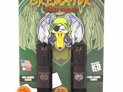 Carlson's Cremator Waterfowl Mid and Long Range Non-Ported Choke Tube for 12 ga Remington 2/ct
