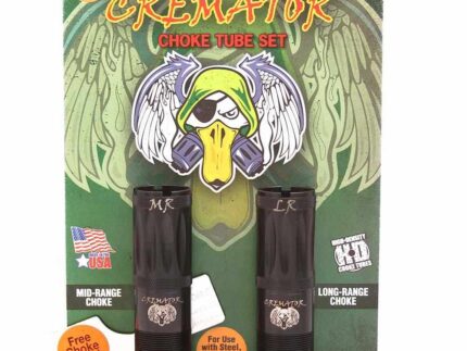 Carlson's Cremator Waterfowl Non-Ported Mid and Long Range Choke Tubes for 12 ga Winchester/Browning Inv/Moss 500 2/ct