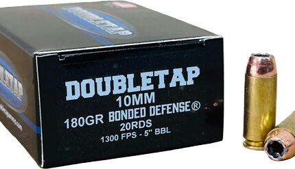 DOUBLETAP 10MM 180GR JHP - BONDED DEFENSE 20RD 50BX/CS