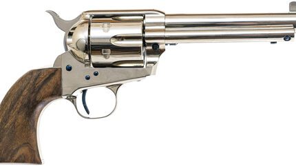 STAND MFG SAA 45 LC 5.5" BBL - NICKEL PLATED 1 PIECE GRIP