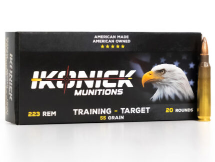 IKONICK USA .223REM 55GR PREMIUM RANGE 20RD BOX/500RD CASE