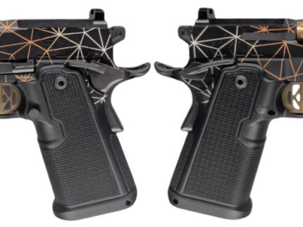 KIMBER 2K11 GALAXY O.R. 45ACP PISTOL 5", BLK,ORANGE, WHITE 3-13RD MAGS