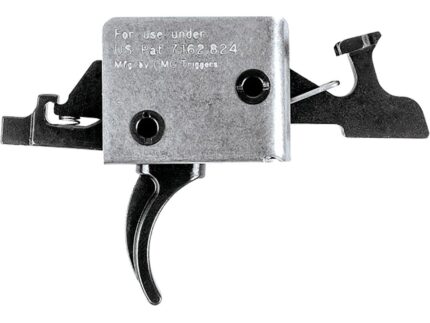 CMC Triggers AR15/AR10 Two Stage Trigger Curved Large Pin 1 lb. Set-3 lb. Release