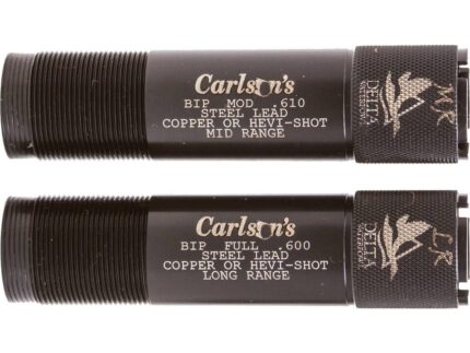 Carlsons Delta Waterfowl Choke Browning Invector Plus MR, LR 20ga. 2 pk.