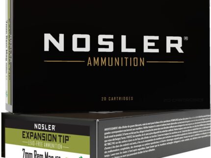Nosler Expansion Tip Rifle Ammunition 7mm Rem. Mag. 150 gr. ET SP 20 rd.