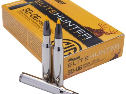 Sig Sauer Elite Tipped Hunting Rifle Ammo 30-06 SPRG. 165 gr. CET 20 rd.