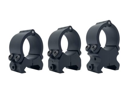 VersaRing Universal Scope Rings Black 1 in. Hinge