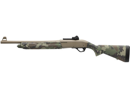 Winchester Super X Extreme Defender Shotgun 12 ga. 18 in. Woodland FDE 3 in. 5 in.